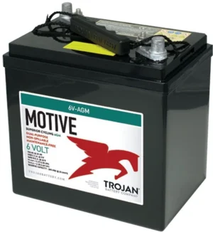 6V LUCAS AGM INDUSTRIAL BATTERY AGM6V27