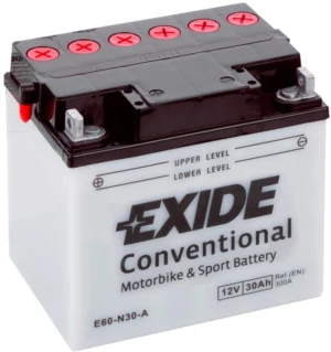 EXIDE 12V Motorcycle Battery - E60-N30-A