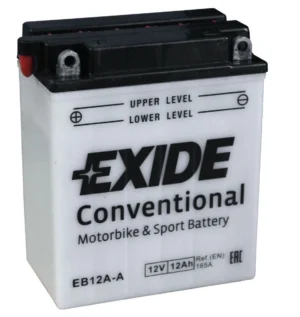 EXIDE 12V Motorcycle Battery - EB12A-A