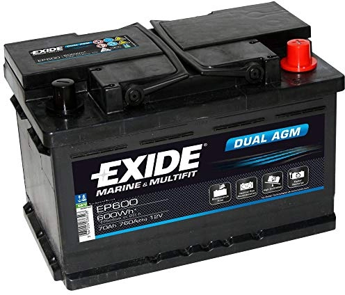 EXIDE DUAL AGM - Superior Battery - EP600