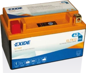EXIDE Lithium Motorcycle Battery - ELTX12