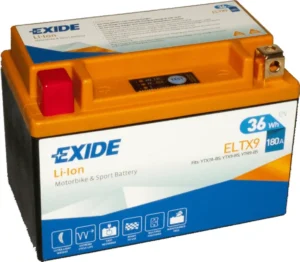 EXIDE Lithium Motorcycle Battery - ELTX9