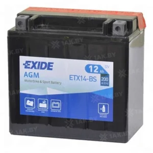 EXIDE MF Motorcycle Battery - ETX14-BS