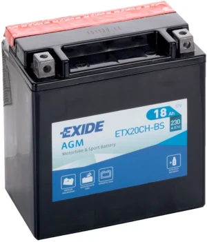 EXIDE MF Motorcycle Battery - ETX20CH-BS