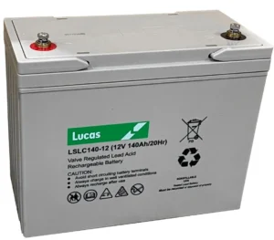 LUCAS 12V 140AH AGM CYCLIC BATTERY LSLC140-12
