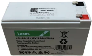 LUCAS 12V 9AH AGM STANDBY BATTERY LSLA9-12