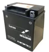 LUCAS 12V SEALED MOTORCYCLE BATTERY LTS12AA