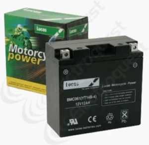 LUCAS 12V SEALED MOTORCYCLE BATTERY LTS14B4