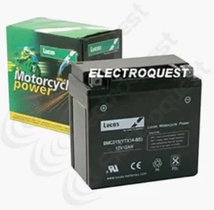 LUCAS 12V SEALED MOTORCYCLE BATTERY LTS14BS