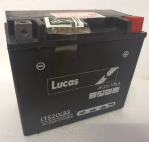 LUCAS 12V SEALED MOTORCYCLE BATTERY LTS20LBS