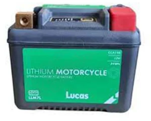 Lucas Lithium Motorcycle Battery 24Wh LLM7L