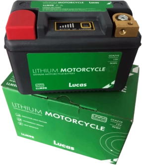 Lucas Lithium Motorcycle Battery 60Wh LLM18L