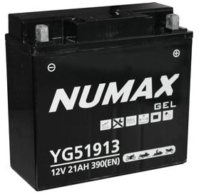 NUMAX 12V GEL MOTORCYCLE BATTERY FOR BMW YG51913