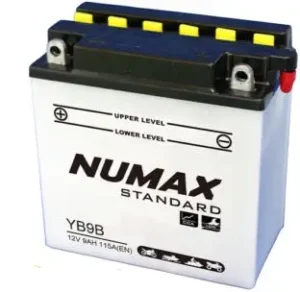 NUMAX 6V MOTORCYCLE BATTERY WITH ACID PACK 6N63B