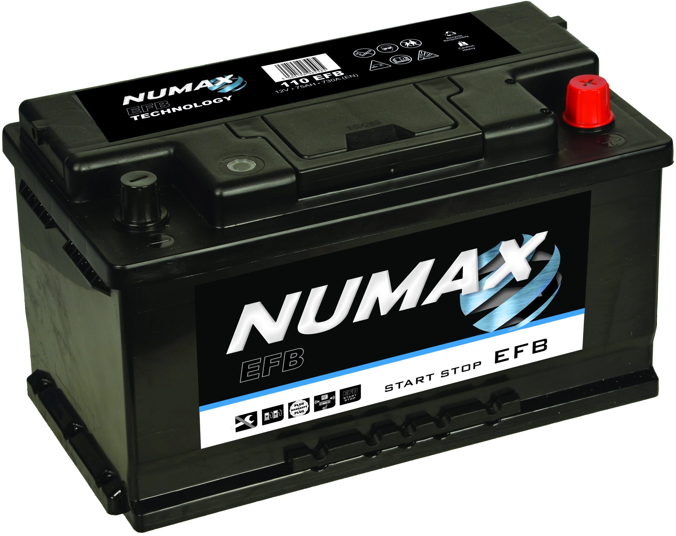 NUMAX EFB CAR BATTERY 115EFB