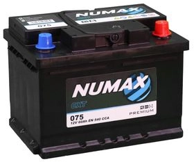 NUMAX PREMIUM CAR BATTERY 075