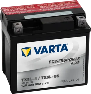 Powersports AGM (12V Unfiled - with acid bottle) 504012008