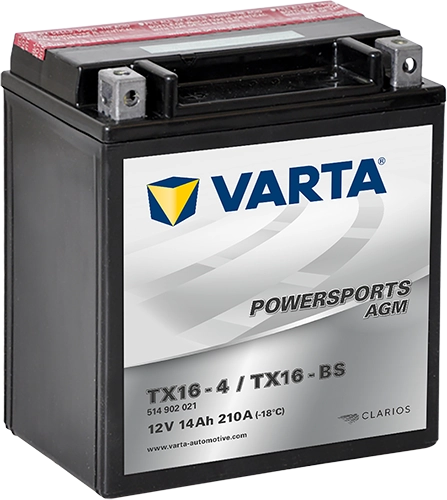 Powersports AGM (12V Unfiled - with acid bottle) 514902021