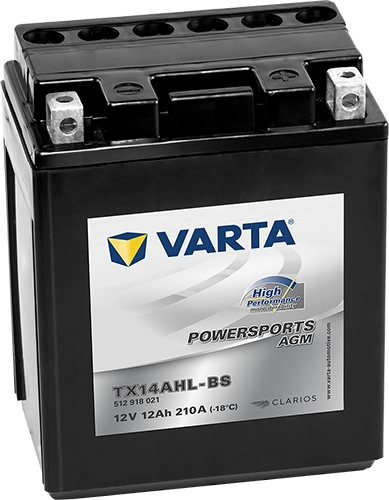 Powersports AGM High Performance (12V Unfilled - with acid bottle) 512918021