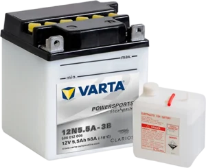 Powersports Freshpack SLI (12V Unfilled - with acid bottle) 506012006