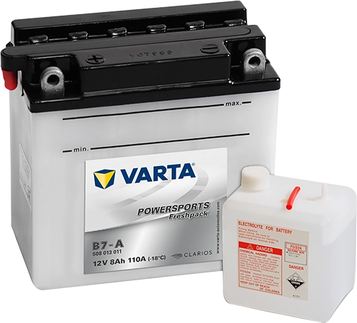 Powersports Freshpack SLI (12V Unfilled - with acid bottle) 508013011