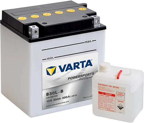 Powersports Freshpack SLI (12V Unfilled - with acid bottle) 530400030