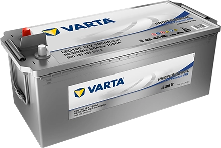 VARTA Professional Deep Cycle EFB - Maintenance free Calcium Technology LED190